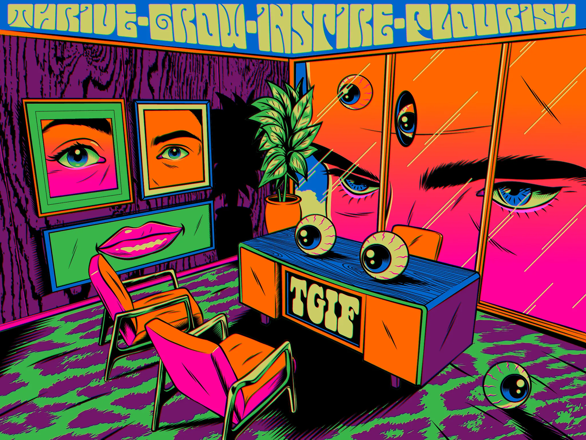 Thrive, Grow, Inspire, Flourish